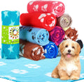 Tatuo 12 Pieces Black Dog Blankets for Small Dogs Puppy Fleece Blanket Bulk Warm Felt Throw Spring Cute Paw Print Puppy Kitten Sleep Mat Pad Soft(Multiple Style)