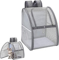 Breathable cat Backpack - Lightweight, Foldable & Escape-Proof Design for Small Dogs & Cats, Air Travel Approved,cat Backpack Carrier，Travel, and Daily Use pet Carrier