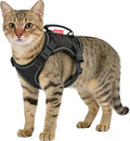Dog Harness and Leash Set, Small Sized No Pull Pet Harness with Control Handle, Adjustable Tactical Harness for Small Medium Dogs Cats, Reflective Puppy Harness for Walking Hiking Training