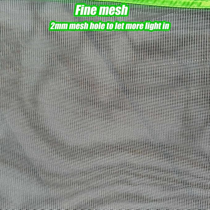 36" Garden Mesh Plant Enclosure Cover, Pop-up Garden Mesh Plant Cover for Pests, Bird and Pest Protection Guard for Fruit, Vegetables, Flowers and Herbs(1Pcs 24x24x36in Having Bottom)