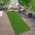 Bsmathom Artificial Grass Rug - 2x8Ft Indoor/Outdoor Dog Grass Mat, Fake Grass Turf Runner for Balcony, Garden, Lawn, Landscape