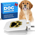 Scuddles Dog Sprinkler, Paw Activated Water Fountain, Outdoor Dog Water Sprinkler with Copper Valve, Easy Step-On Pedal, Perfect For Dogs to Stay Cool and Hydrated, Hose Attachment and Training Guide,