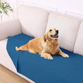 hyha Waterproof Dog Blanket, Soft Dog Bed Cover Pet Blankets, Waterproof Sofa Couch Cover for Dogs Washable, Reversible Pet Couch Covers for Sofa Furniture (40x70 Inch, Navy Blue/Navy Blue)
