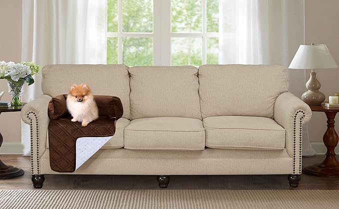 Brilliant Sunshine Premium Calming Dog Bed Mat, Silky Velvet, Removable Washable Cover, Cushion Protector and Couch Covers for Dogs, Pets, Cats, Small, Chocolate