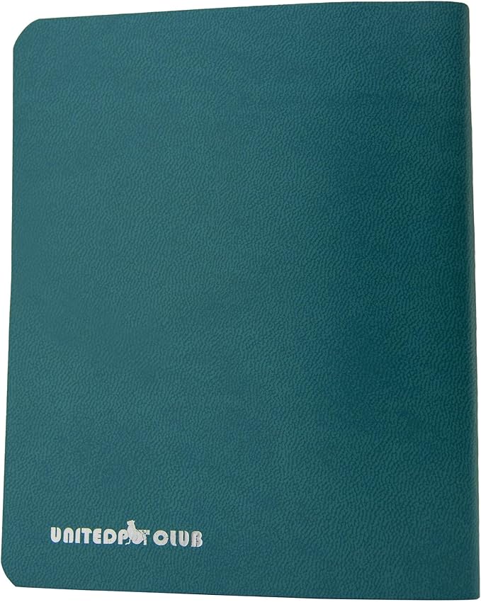 Color Premium PU Leather stitch-sewn US Pet Passport Medical Record for Pet Health and Vaccination English + Spanish for Cat, Dog, Puppy and Kitten (Teal, Single)