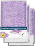 PetSafe ScoopFree Disposable Crystal Cat Litter Tray - Easy Cleaning Box - Refill Tray for Automatic Litter Box - Lavender Scent - 4.3 lb Bags - 3 Pack