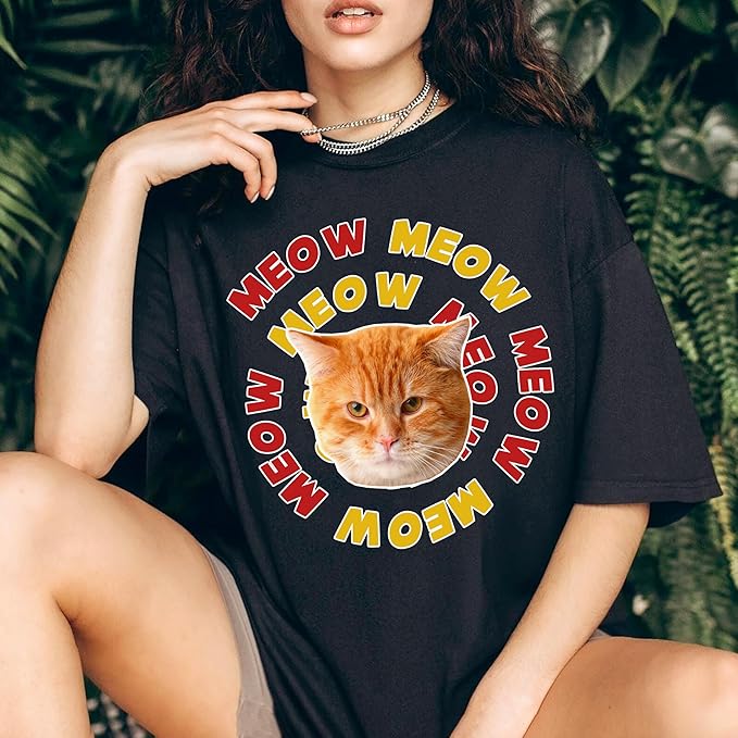 H-DEWALL Custom Shirts Custom Bootleg Rap Shirt for Him Custom Face Shirt with Photo Pet Custom Tees Gift for Dog Cat Lover