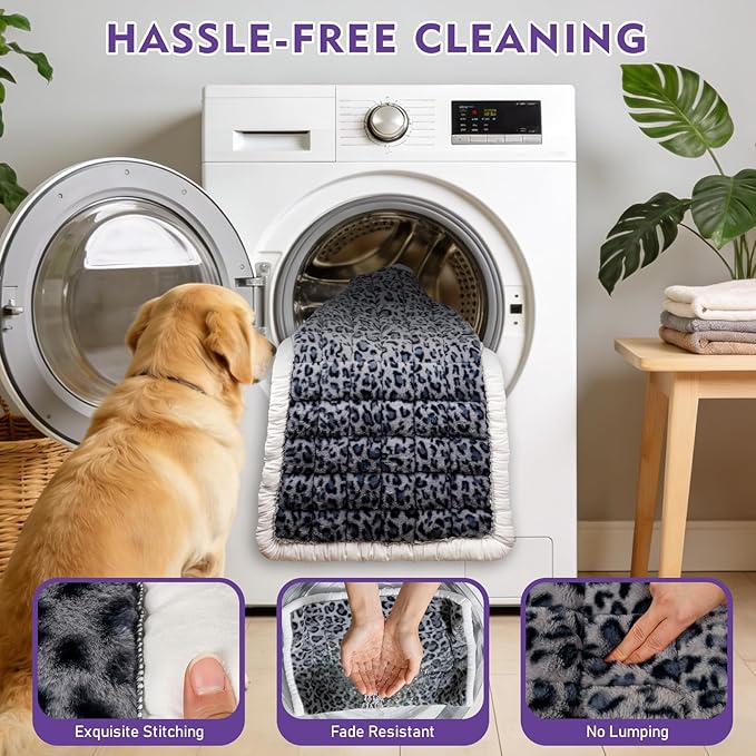 Car Back Seat Mat for Dog 53"x24" Dog Bed for Car Scratch Proof Non Slip Thick Odorless Non Fading Pet Travel Cushion Bed Overlay for Hard Bottom Extender & Cat Rabbit Pet Car Seat Cover Protector