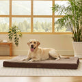 Bedsure Giant Dog Bed for Jumbo Dogs - 53" x 36" Flat Pet Beds with Removable Washable Cover, Orthopedic Egg Crate Foam Mat for Long-Bodied Pets Up to 120 lbs
