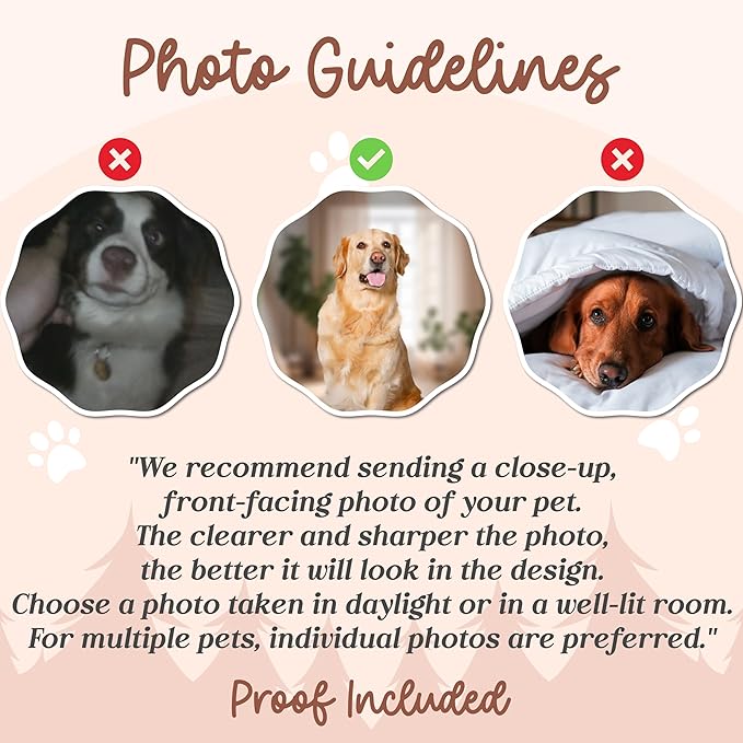 Custom Pet Golf Towel – Personalized Golf Club Towel with Your Dog or Cat Photo & Name – Unique Pet Lover Golf Accessory Gift for Golfers & Pet Owners – Christmas, Birthday or Father’s Day Present
