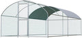 Large Chicken Coop, Chicken Coops for 20 Chickens, Chicken Runs for Yard with Water Poof & UV Resistance Cover, Dome Roof Chicken Coop Run with Double Lockable Doors for Outdoor Backyard