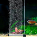 hygger Aquarium Bubble Strip, Nano Air Bubble Curtain Wall Aquarium Air Stone Kit, Quiet High Dissolved Oxygen Diffuser Fish Tank Bubbler Decorations for Freshwater Saltwater (5.9 Inch)