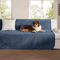 Bedsure Waterproof Couch Cover for Dogs Washable - Waterproof Blanket for Large Dogs Couch Sofa Bed Cozy, Lightweight Furniture Protector for Pet Cat Quick Drying, Navy, 52x82IN