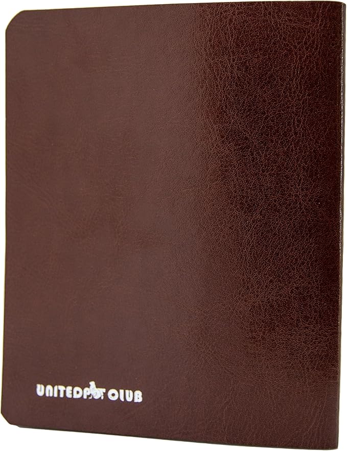 Color Premium PU Leather stitch-sewn US Pet Passport Medical Record for Pet Health and Vaccination English + Spanish for Cat, Dog, Puppy and Kitten (Brown, Single)