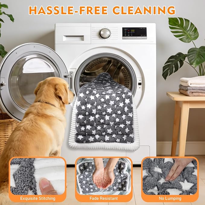 Car Back Seat Mat for Dog 53"x24" Dog Bed for Car Scratch Proof Non Slip Thick Odorless Non Fading Pet Travel Cushion Bed Overlay for Hard Bottom Extender & Cat Rabbit Pet Car Seat Cover Protector