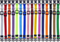 Okuna Outpost Puppy Collars - Quick-Release Buckle - Color-Coded Adjustable Puppy ID Collar - 6.5-10 in, Multicolor, Pack of 16