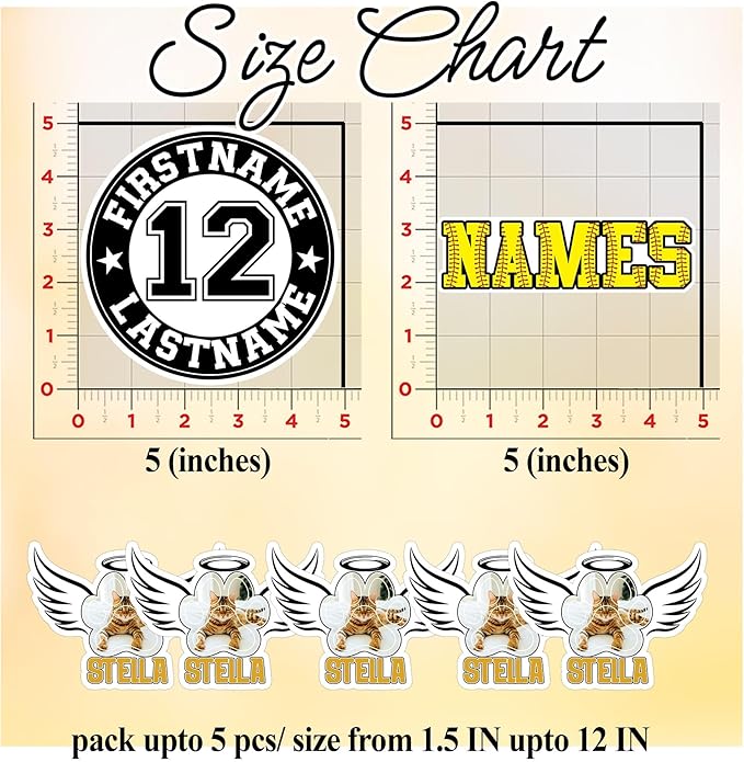 Custom Pet Memorial Paw Name Sticker Personalized Text Photo Rememberance Decal Waterproof Die Cut Vinyl & Transparent DTF Decal for Water Bottle Laptop Car Helmet Gifts for Men Women