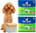 Pet Soft Disposable Male Dog Wraps - Dog Diapers for Male Dogs, Puppy Diapers 24pcs Small