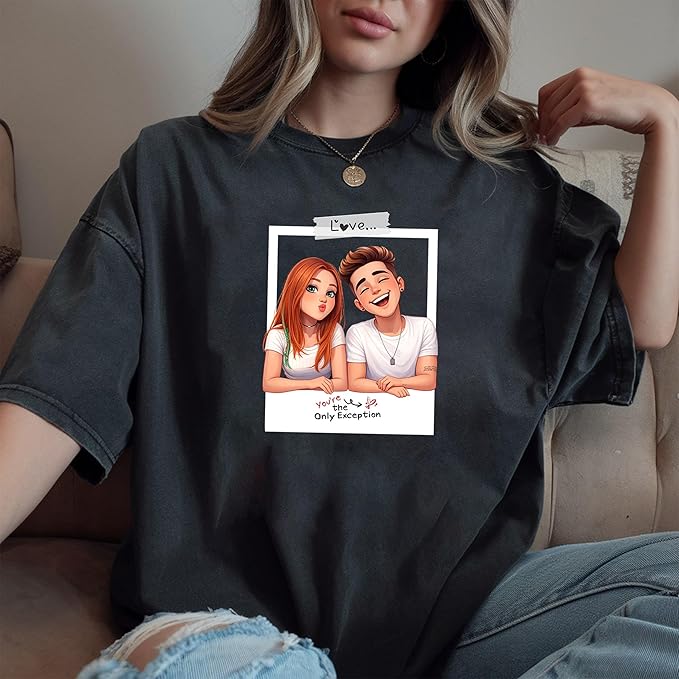 Custom Bootleg Rap Tee, Personalized Girlfriend Vintage Graphic T-Shirt, Photo Shirt, Valentine Birthday Gifts