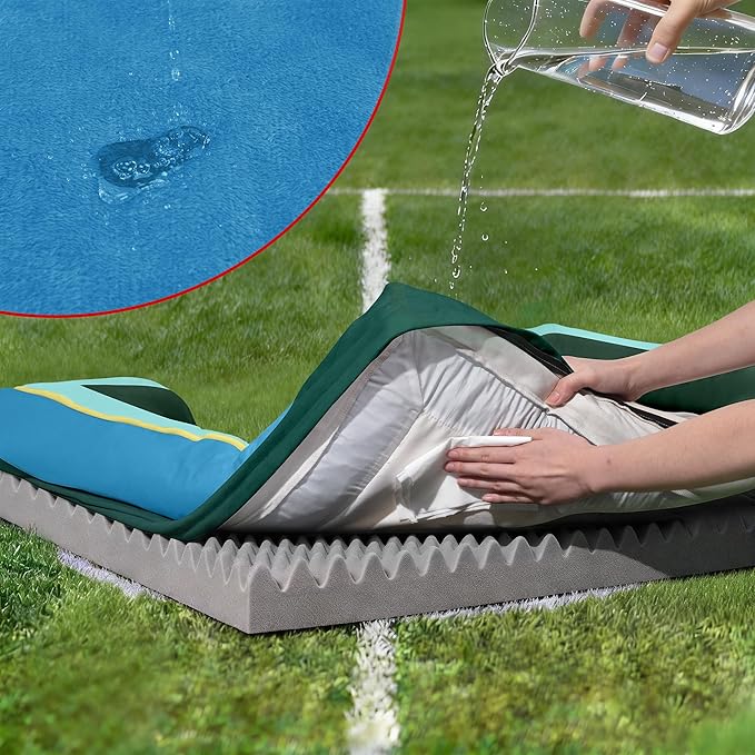 Comfort Expression Orthopedic Dog Bed for Extra Large Dogs 45x35 Inch, Waterproof Egg Crate Foam XL Pet Bed with Removable Bolsters, Dog Couch with Washable Cover & Non-Slip Bottom, Dallas