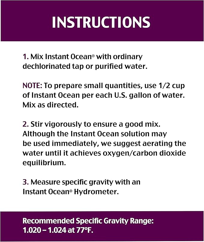 Instant Ocean Sea Salt (160 gal)