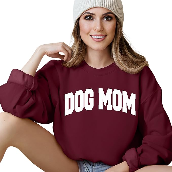 Custom Dog Mom Shirt for Women Pet Ears Sweatshirt with Name Unique Puppy Line Art Cute Dad Hoodie for DogDad Owner Lover