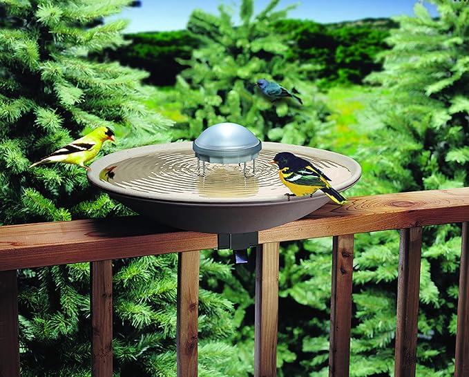 API® Solar Water Wiggler® | Solar Powered Bird Bath Water Circulator | Water Wiggler for Bird Bath