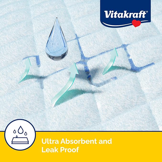 Vitakraft Cage Liners for Birds - For Parrot, Parakeet, Conure, and Cockatiel Cages White 20" X 18" 7 Count, Premium Absorbent Liner