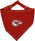Pets First NFL Kansas City Chiefs TIE Bandana, Small/Medium. Dog Bandana Scarf Bib for Pet Cat Dog. The Ultimate Game-Day, Party Bandana (KCC-3550-S-M)