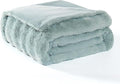 Modern Threads Water-Resistant Faux Rabbit Fur Pet Blanket for Dogs & Cats – Ultra-Soft Couch, Bed & Crate Protector, 40x50 Light Blue