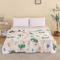 WenBags Waterproof Dog Bed Cover 60 * 80 Inches Throw Size,Pet Hair Resistant Reversible Couch Cover Mattress Protector,Leakproof Bed Liner/Sheet/Blanket for Adults Elderly Pets,Cute Dinosaurs
