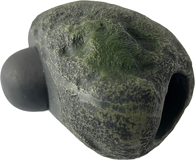 Aquarium Decor Magnetic Rock Cave Ornament – Wall-Mounted Fish Tank Accessory