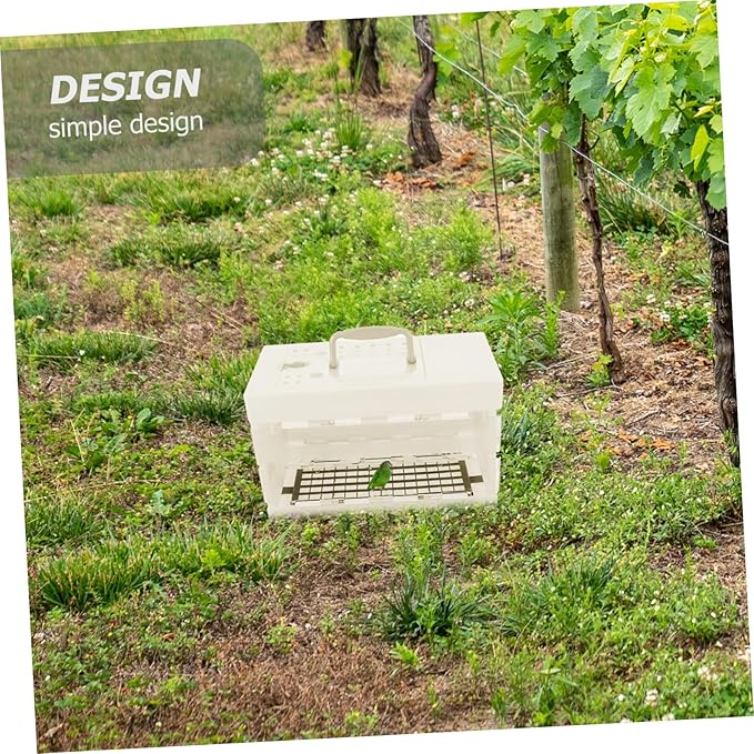 HANABASS Bird Travel Carrier Small Bird Cage with Ventilation Parrot Carrier Cage for Outdoor Use Portable Travel for Adventures