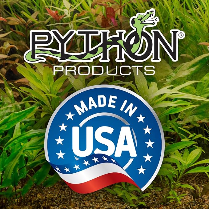 Python No Spill Clean and Fill Aquarium Maintenance System, Gravel Cleaner and Water Changer, 25 Foot