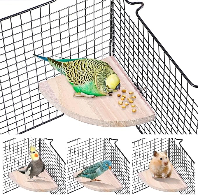 Bird Cage Sticks Wooden Parakeet Perches Cockatiel Cage Wooden Sticks Parrot Bird Stick for Cages Parrot Canary Budgie Canaries Conures Finches