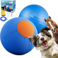 ZIDA 18" Herding Ball for Dogs and Horses - Upgraded Chew Material Dual-Layer Durable Dog Toy Agility Equipment for Australian Shepherds,Cattle,Border Collies,Small/Medieum Breeds