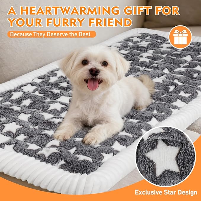 Car Back Seat Mat for Dog 53"x24" Dog Bed for Car Scratch Proof Non Slip Thick Odorless Non Fading Pet Travel Cushion Bed Overlay for Hard Bottom Extender & Cat Rabbit Pet Car Seat Cover Protector