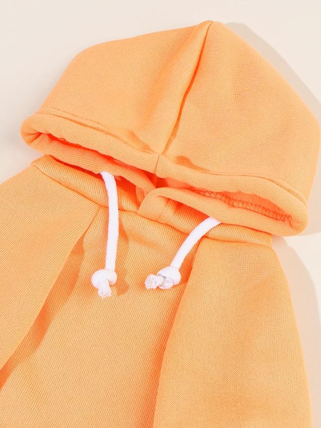 QWINEE Basic Dog Hoodie Sweatshirt Puppy Sweater Warm Cat Costumes Pet Clothes for Chihuahua Puppy Kitten Small Medium Dogs Orange XX-Small