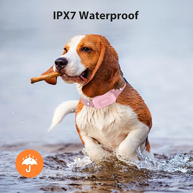 PATPET Dog Shock Collar for Medium Dogs- Dog Training Collar with Remote, Shock Collar for Small Dogs 10-100lbs, Rechargeable IPX7 Waterproof with Beep Vibration Shock Modes