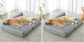 BFPETHOME Orthopedic Dog Beds for Large Dogs-Waterproof Sofa Dog Bed with Removable Washable Cover, Big Pet Bed with Waterproof Lining and Nonskid Bottom,Pet Bed for Large Dogs (Pack of 2)