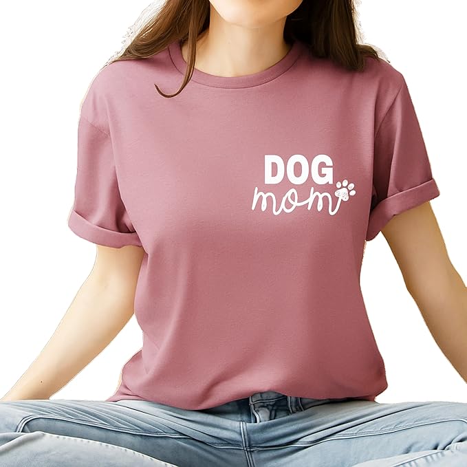 Custom Dog Mom Shirt for Women Pet Ears Sweatshirt with Name Unique Puppy Line Art Cute Dad Hoodie for DogDad Owner Lover