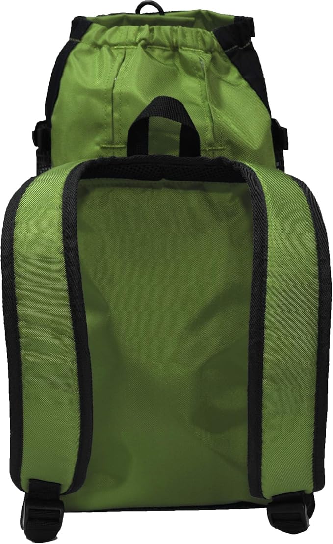 K9 Sport Sack Trainer - Medium, Greenery - Ideal for Dogs with 17-19” Back Length - Backpack-Style Training Carrier - Meant for Quick, Non-Strenuous Activities