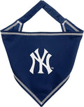 Pets First MLB New York Yankees TIE Bandana, Large/X-Large. Dog Bandana Scarf Bib for Pet Cat Dog. The Ultimate Game-Day, Party Bandanna, Birthday Event