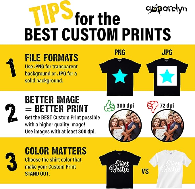 Apparelyn Custom Dog Shirt Design – Dog T-Shirt with Logo, Text or Image Print Custom Clothes for Dogs