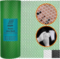 Pet & Garden Safeguard - 15.7IN x 32.8FT Roll - Green Plastic Netting, Multi-Use Decorative Fencing for Poultry, Dogs, Rabbits,Chicken and Snake Barrier