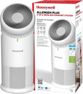 Honeywell Allergen Plus™ 3-in-1 HEPA Air Purifier for Home, Fan & Adjustable Airflow for Large Rooms up to 1928 Ft², Air Quality Sensor, Reduces Allergens, Pet Dander & Odors, HPA6000, White