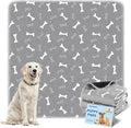 Washable Pee Pads for Dogs Large 48" x 48" 2-Pack Reusable Puppy Pads Pet Training Pads, Fast Absorb Dog Mats, Waterproof Whelping Pad, Non-Slip Protects Against Urine Leakage