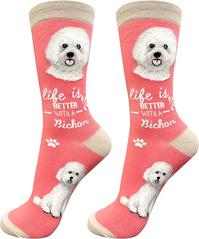 E&S Pets Pet Lover Socks - Dog & Cat Socks - Unisex Novelty Gifts