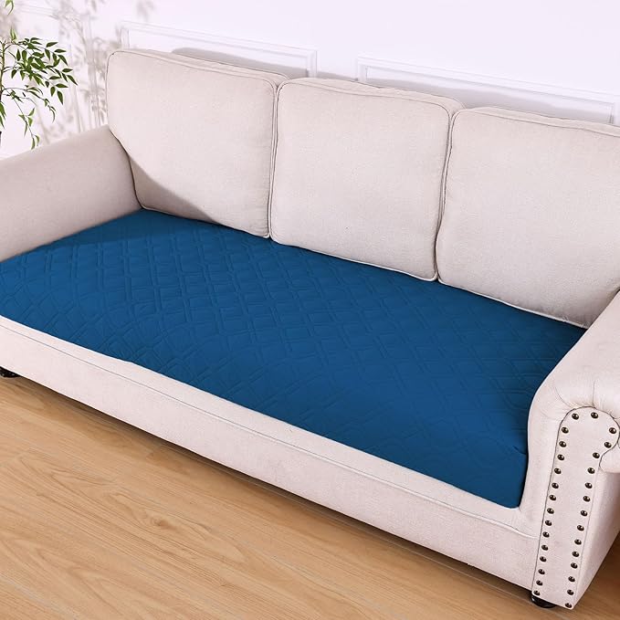 hyha Waterproof Dog Bed Blanket, Soft Pet Blankets, Waterproof Couch Cover for Dogs, Reversible Sofa Covers Washable for Furniture (40x70 Inch, Navy Blue/Navy Blue)