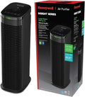 Honeywell HEPA Air Purifier for Home, 990 Ft² Rooms in 1 hour, HEPA Filter, Auto Mode, Air Quality Indicator, Reduces Allergens, Dust, Pollen, Pet Dander, All Smoke Types, Odors, Black, HPA180